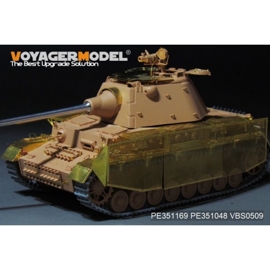 1/35 WWII PzKpfw.IV Ausf.J (mit Panther F Turret) Detail set for Rye Field Model #5068 1/35 WWII PzKpfw.IV Ausf.J (mit Panther F Turret) Detail set for Rye Field Model #5068
