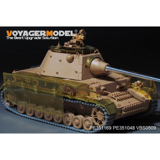 1/35 WWII PzKpfw.IV Ausf.J (mit Panther F Turret) Detail set for Rye Field Model #5068 1/35 WWII PzKpfw.IV Ausf.J (mit Panther F Turret) Detail set for Rye Field Model #5068
