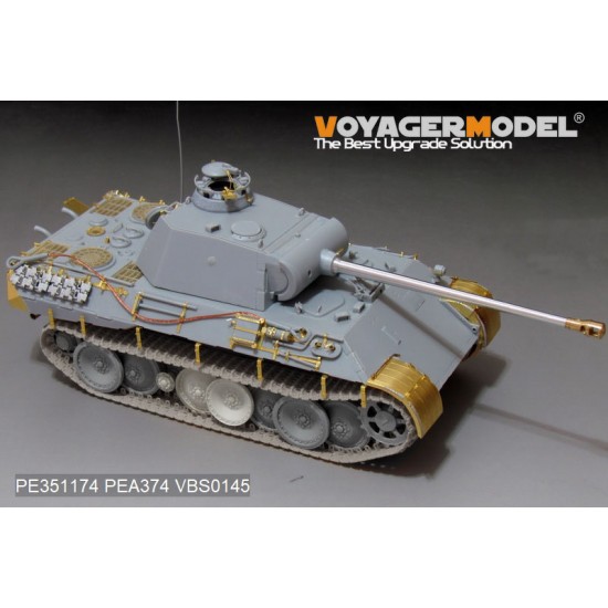 1/35 WWII German Panther A Early Ver Basic Detail Set for Meng Model #TS046 1/35 WWII German Panther A Early Ver Basic Detail Set for Meng Model #TS046