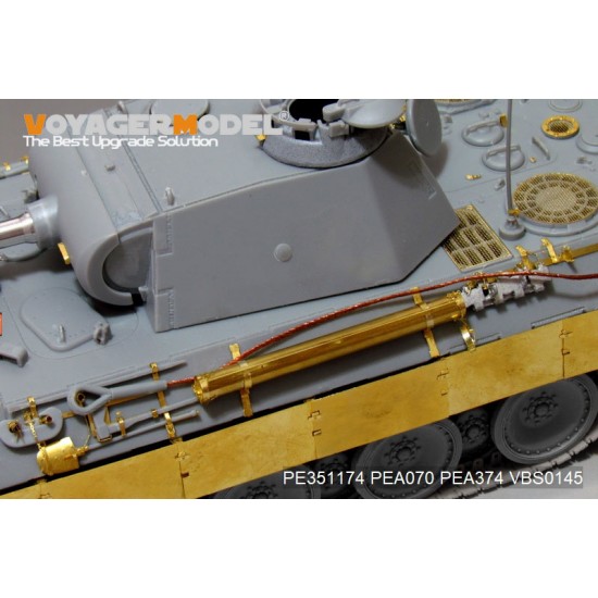 1/35 WWII German Panther A Early Ver Basic Detail Set for Meng Model #TS046 1/35 WWII German Panther A Early Ver Basic Detail Set for Meng Model #TS046