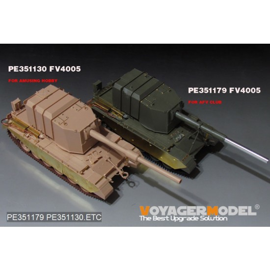 1/35 Modern British FV 4005 II Heavy Tank Upgrade Detail set for AFV Club #AF35405 1/35 Modern British FV 4005 II Heavy Tank Upgrade Detail set for AFV Club #AF35405