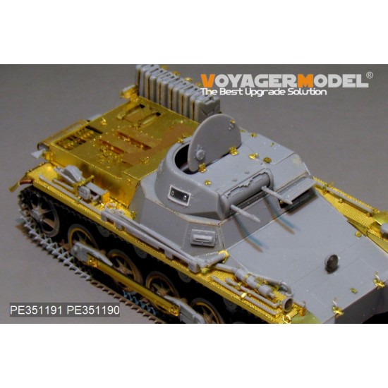 1/35 WWII German Pz.Kpfw.I Ausf.B DAK Version Basic Detail Set for Takom kit #2145 1/35 WWII German Pz.Kpfw.I Ausf.B DAK Version Basic Detail Set for Takom kit #2145