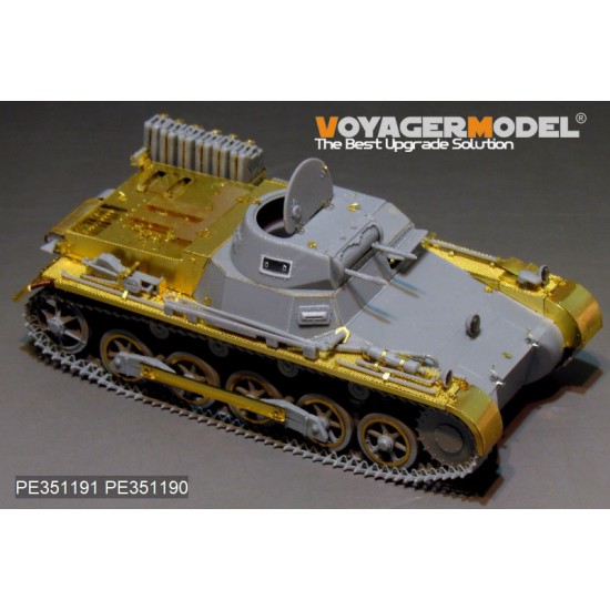 1/35 WWII German Pz.Kpfw.I Ausf.B DAK Version Basic Detail Set for Takom kit #2145 1/35 WWII German Pz.Kpfw.I Ausf.B DAK Version Basic Detail Set for Takom kit #2145