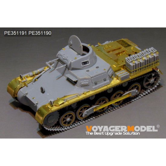 1/35 WWII German Pz.Kpfw.I Ausf.B DAK Version Basic Detail Set for Takom kit #2145 1/35 WWII German Pz.Kpfw.I Ausf.B DAK Version Basic Detail Set for Takom kit #2145