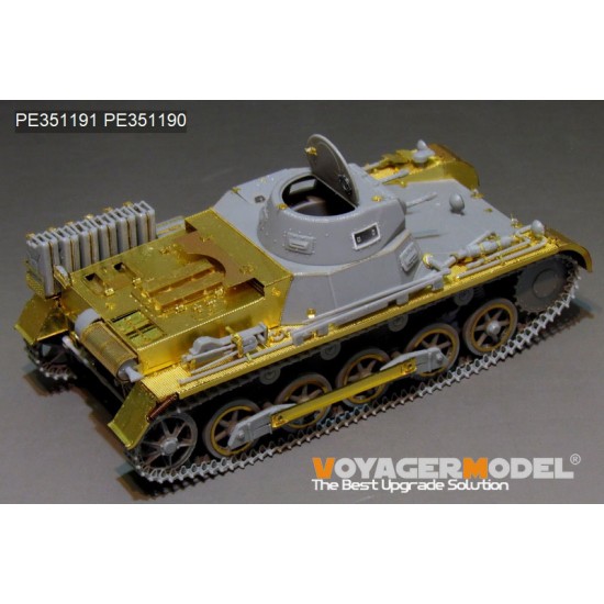 1/35 WWII German Pz.Kpfw.I Ausf.B DAK Version Basic Detail Set for Takom kit #2145 1/35 WWII German Pz.Kpfw.I Ausf.B DAK Version Basic Detail Set for Takom kit #2145