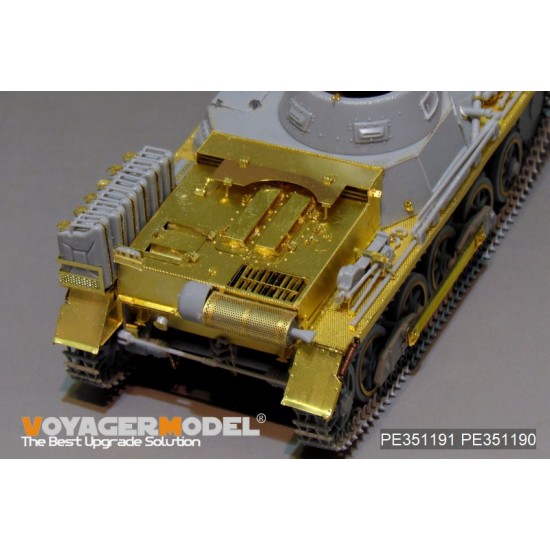 1/35 WWII German Pz.Kpfw.I Ausf.B DAK Version Basic Detail Set for Takom kit #2145 1/35 WWII German Pz.Kpfw.I Ausf.B DAK Version Basic Detail Set for Takom kit #2145