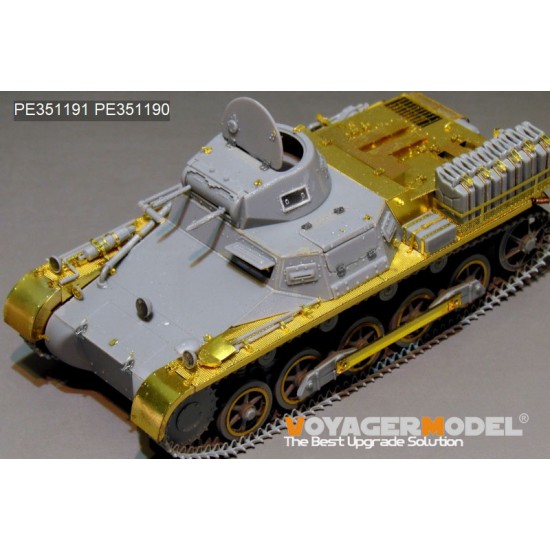 1/35 WWII German Pz.Kpfw.I Ausf.B DAK Version Basic Detail Set for Takom kit #2145 1/35 WWII German Pz.Kpfw.I Ausf.B DAK Version Basic Detail Set for Takom kit #2145