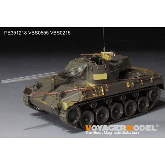 1/35 WWII US M18 Hellcat Tank Destoryer Upgrade Detail Set for Tamiya kit #35376 1/35 WWII US M18 Hellcat Tank Destoryer Upgrade Detail Set for Tamiya kit #35376