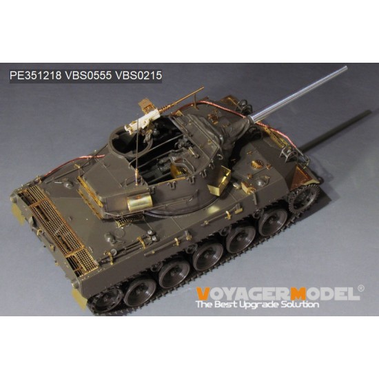 1/35 WWII US M18 Hellcat Tank Destoryer Upgrade Detail Set for Tamiya kit #35376 1/35 WWII US M18 Hellcat Tank Destoryer Upgrade Detail Set for Tamiya kit #35376