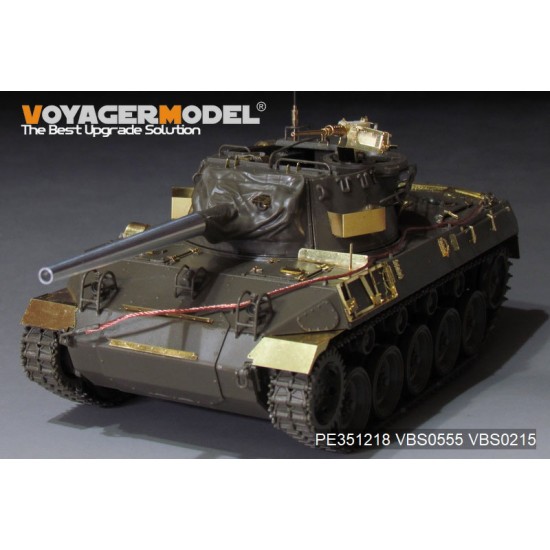 1/35 WWII US M18 Hellcat Tank Destoryer Upgrade Detail Set for Tamiya kit #35376 1/35 WWII US M18 Hellcat Tank Destoryer Upgrade Detail Set for Tamiya kit #35376