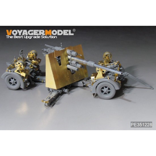 1/35 WWII German 88mm Gun FlaK36 Upgrade Detail Set for Border Model #BT-013 1/35 WWII German 88mm Gun FlaK36 Upgrade Detail Set for Border Model #BT-013