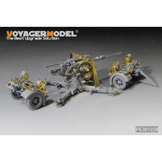 1/35 WWII German 88mm Gun FlaK36 Upgrade Detail Set for Border Model #BT-013 1/35 WWII German 88mm Gun FlaK36 Upgrade Detail Set for Border Model #BT-013