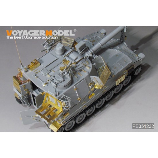 1/35 IDF M109A2 Rochev SPH Upgrade Basic Detail set for Kinetic kit #61009 1/35 IDF M109A2 Rochev SPH Upgrade Basic Detail set for Kinetic kit #61009