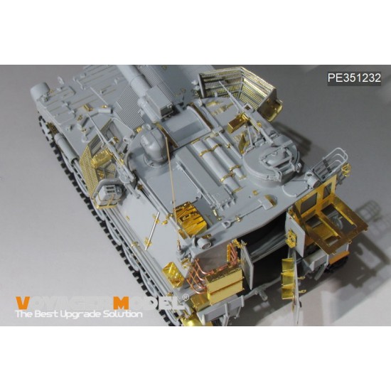 1/35 IDF M109A2 Rochev SPH Upgrade Basic Detail set for Kinetic kit #61009 1/35 IDF M109A2 Rochev SPH Upgrade Basic Detail set for Kinetic kit #61009