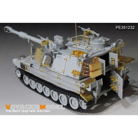 1/35 IDF M109A2 Rochev SPH Upgrade Basic Detail set for Kinetic kit #61009 1/35 IDF M109A2 Rochev SPH Upgrade Basic Detail set for Kinetic kit #61009