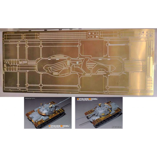 1/35 Modern US M48A3-A5 MBT Fenders Upgrade Detail set for Takom #2161/2162 1/35 Modern US M48A3-A5 MBT Fenders Upgrade Detail set for Takom #2161/2162