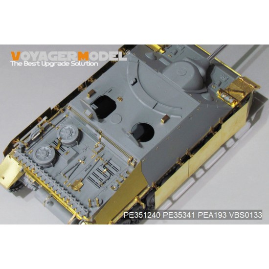 1/35 WWII German Jagdpanzer IV L/48 Basic Detail Set for Dragon kit #6369 1/35 WWII German Jagdpanzer IV L/48 Basic Detail Set for Dragon kit #6369