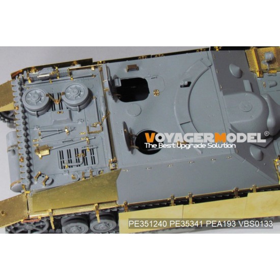 1/35 WWII German Jagdpanzer IV L/48 Basic Detail Set for Dragon kit #6369 1/35 WWII German Jagdpanzer IV L/48 Basic Detail Set for Dragon kit #6369