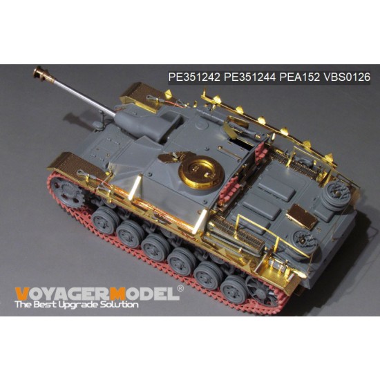 1/35 StuG.III Ausf.G Late Production Basic Detail set for BORDER BT-020 1/35 StuG.III Ausf.G Late Production Basic Detail set for BORDER BT-020