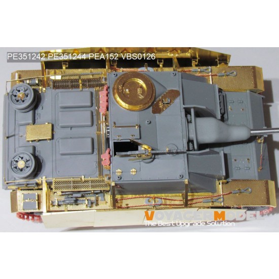 1/35 StuG.III Ausf.G Late Production Basic Detail set for BORDER BT-020 1/35 StuG.III Ausf.G Late Production Basic Detail set for BORDER BT-020