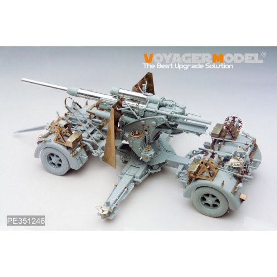 1/35 WWII German 88mm Flak36 Upgrade Detail set for Dragon kit #6260/6923/6948 1/35 WWII German 88mm Flak36 Upgrade Detail set for Dragon kit #6260/6923/6948