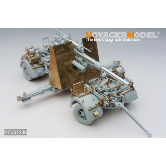 1/35 WWII German 88mm Flak36 Upgrade Detail set for Dragon kit #6260/6923/6948 1/35 WWII German 88mm Flak36 Upgrade Detail set for Dragon kit #6260/6923/6948