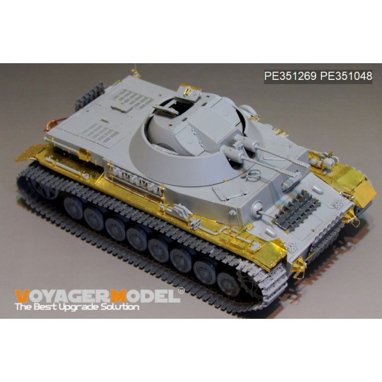 1/35 WWII German Panzer IV 30mm KugelBlitz Flakpanzer IV Detail set for Border BT-039 1/35 WWII German Panzer IV 30mm KugelBlitz Flakpanzer IV Detail set for Border BT-039