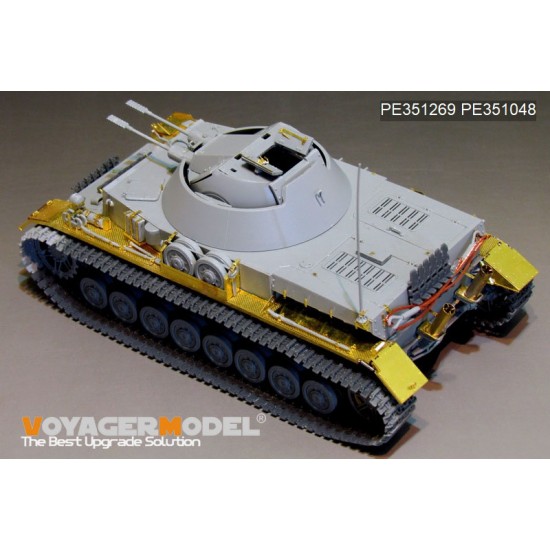1/35 WWII German Panzer IV 30mm KugelBlitz Flakpanzer IV Detail set for Border BT-039 1/35 WWII German Panzer IV 30mm KugelBlitz Flakpanzer IV Detail set for Border BT-039
