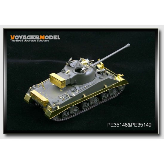 Upgrade Set for 1/35 WWII British Sherman VC Firefly for Tasca #35009/Dragon Upgrade Set for 1/35 WWII British Sherman VC Firefly for Tasca #35009/Dragon