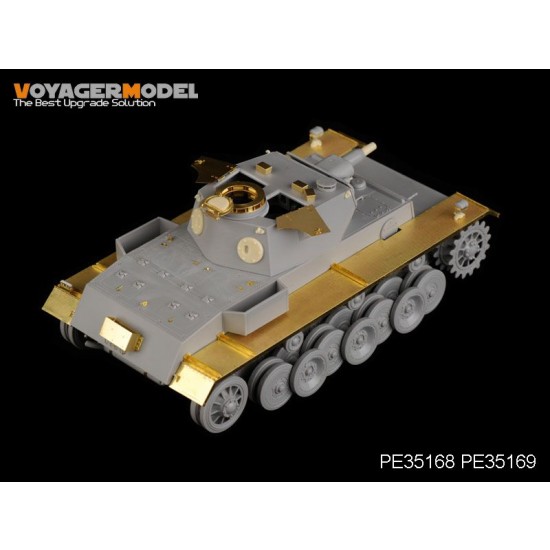 Photoetch for 1/35 WWII German VK3001(H) Panzer VI Ausf.A for Trumpeter #01515 Photoetch for 1/35 WWII German VK3001(H) Panzer VI Ausf.A for Trumpeter #01515