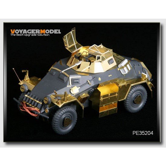 Upgrade Set for 1/35 WWII German SdKfz 222 4 Rad for Tamiya kit Upgrade Set for 1/35 WWII German SdKfz 222 4 Rad for Tamiya kit