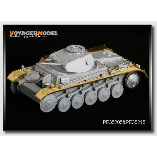 Upgrade Set for 1/35 WWII German Panzer II Ausf F for Dragon kit #6263 Upgrade Set for 1/35 WWII German Panzer II Ausf F for Dragon kit #6263