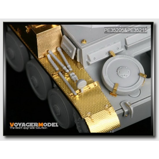 Upgrade Set for 1/35 WWII German Panzer II Ausf F for Dragon kit #6263 Upgrade Set for 1/35 WWII German Panzer II Ausf F for Dragon kit #6263