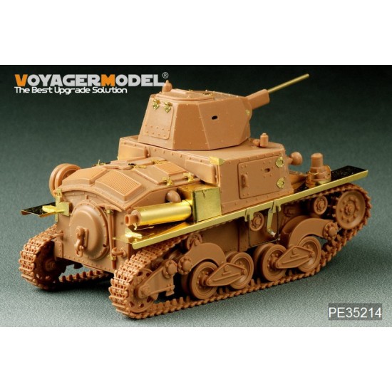 1/35 WWII Italy Carro Armato L6/40 Detail-Up set for Italeri 6469 / Tamiya 89783 kit 1/35 WWII Italy Carro Armato L6/40 Detail-Up set for Italeri 6469 / Tamiya 89783 kit