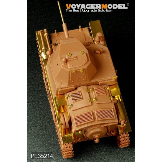 1/35 WWII Italy Carro Armato L6/40 Detail-Up set for Italeri 6469 / Tamiya 89783 kit 1/35 WWII Italy Carro Armato L6/40 Detail-Up set for Italeri 6469 / Tamiya 89783 kit
