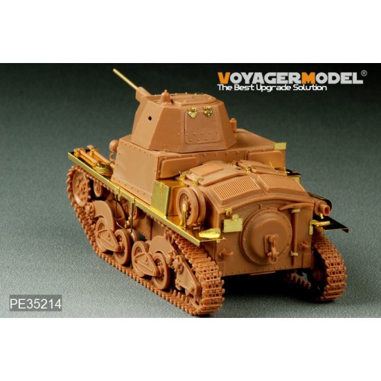 1/35 WWII Italy Carro Armato L6/40 Detail-Up set for Italeri 6469 / Tamiya 89783 kit 1/35 WWII Italy Carro Armato L6/40 Detail-Up set for Italeri 6469 / Tamiya 89783 kit