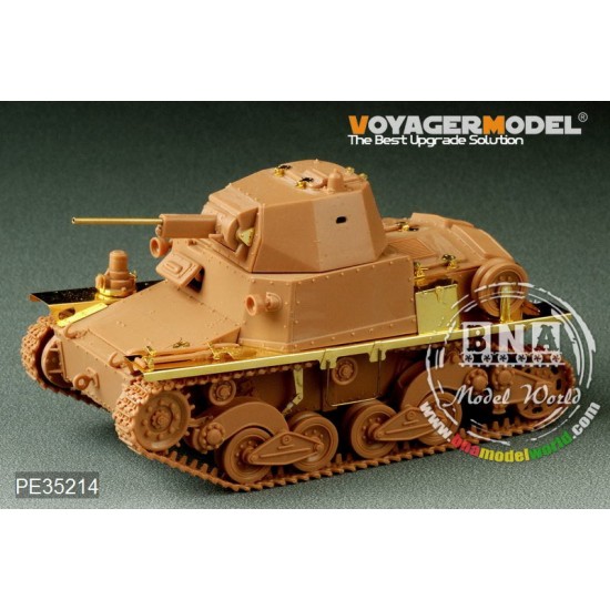 1/35 WWII Italy Carro Armato L6/40 Detail-Up set for Italeri 6469 / Tamiya 89783 kit 1/35 WWII Italy Carro Armato L6/40 Detail-Up set for Italeri 6469 / Tamiya 89783 kit
