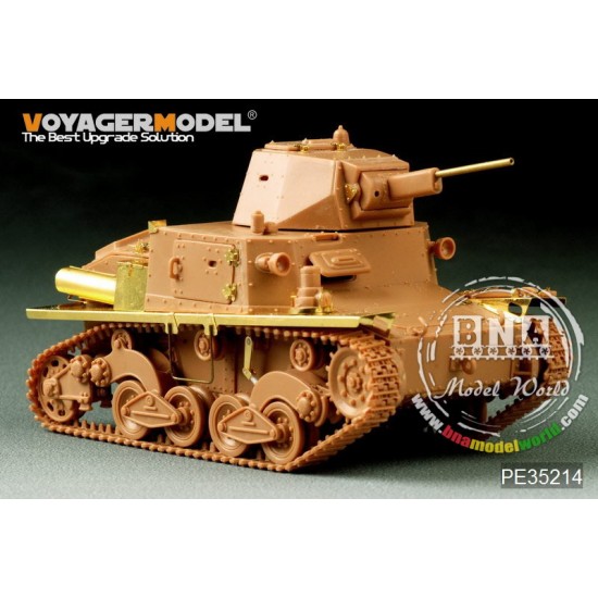 1/35 WWII Italy Carro Armato L6/40 Detail-Up set for Italeri 6469 / Tamiya 89783 kit 1/35 WWII Italy Carro Armato L6/40 Detail-Up set for Italeri 6469 / Tamiya 89783 kit