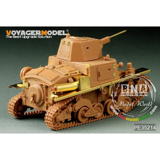 1/35 WWII Italy Carro Armato L6/40 Detail-Up set for Italeri 6469 / Tamiya 89783 kit 1/35 WWII Italy Carro Armato L6/40 Detail-Up set for Italeri 6469 / Tamiya 89783 kit