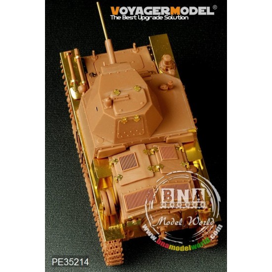 1/35 WWII Italy Carro Armato L6/40 Detail-Up set for Italeri 6469 / Tamiya 89783 kit 1/35 WWII Italy Carro Armato L6/40 Detail-Up set for Italeri 6469 / Tamiya 89783 kit