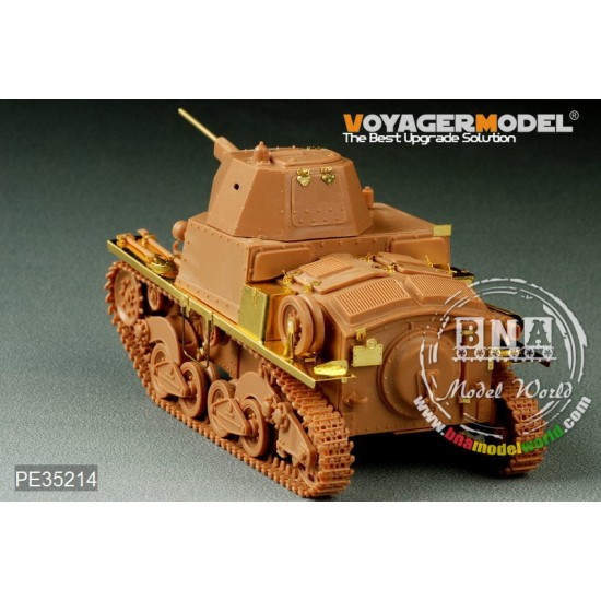 1/35 WWII Italy Carro Armato L6/40 Detail-Up set for Italeri 6469 / Tamiya 89783 kit 1/35 WWII Italy Carro Armato L6/40 Detail-Up set for Italeri 6469 / Tamiya 89783 kit