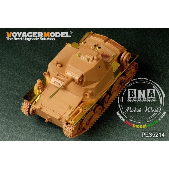 1/35 WWII Italy Carro Armato L6/40 Detail-Up set for Italeri 6469 / Tamiya 89783 kit 1/35 WWII Italy Carro Armato L6/40 Detail-Up set for Italeri 6469 / Tamiya 89783 kit