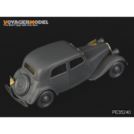 Photo-etched parts for 1/35 Citroen Traction 11CV Staff Car for Tamiya #35301 Photo-etched parts for 1/35 Citroen Traction 11CV Staff Car for Tamiya #35301