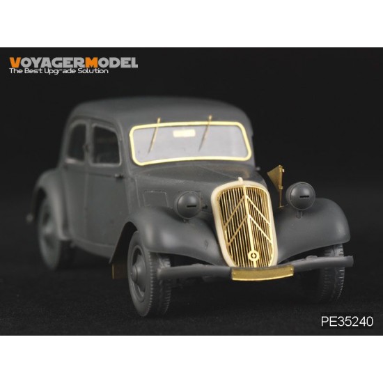 Photo-etched parts for 1/35 Citroen Traction 11CV Staff Car for Tamiya #35301 Photo-etched parts for 1/35 Citroen Traction 11CV Staff Car for Tamiya #35301