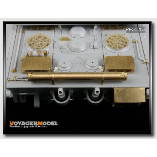 Upgrade Set for 1/35 German E-100 Super Heavy Tank for Dragon kit Upgrade Set for 1/35 German E-100 Super Heavy Tank for Dragon kit