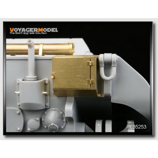 Upgrade Set for 1/35 German E-100 Super Heavy Tank for Dragon kit Upgrade Set for 1/35 German E-100 Super Heavy Tank for Dragon kit