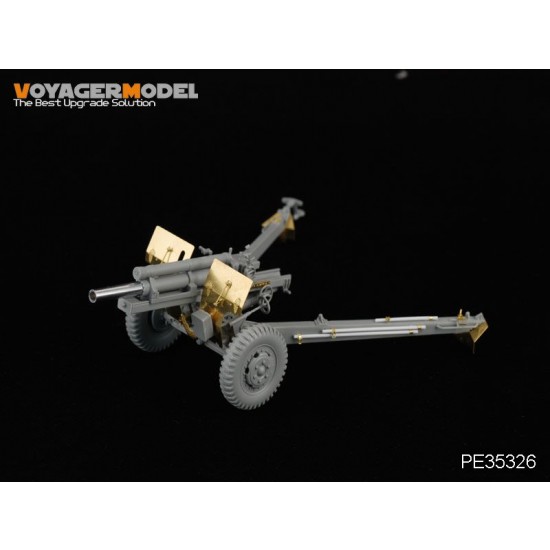 Photo-etched parts for 1/35 WWII US 105mm Howitzer M2A1 for Dragon kit #6499 Photo-etched parts for 1/35 WWII US 105mm Howitzer M2A1 for Dragon kit #6499