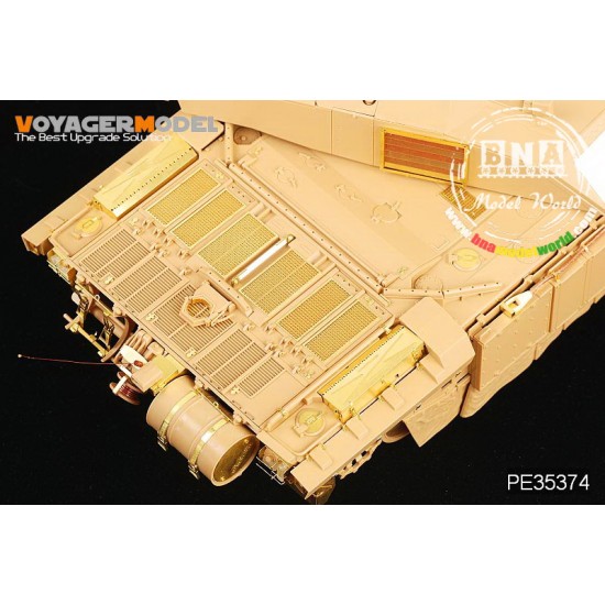 Photoetch for 1/35 Modern British Challenger 2 MBT(Desertised) for Tamiya #35274