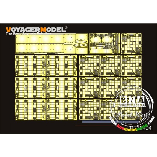 Photoetch for 1/35 Modern Russian BMP-3 MICV ERA for Trumpeter kit #00365 Photoetch for 1/35 Modern Russian BMP-3 MICV ERA for Trumpeter kit #00365