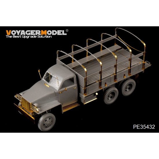 1/35 WWII Russian Studebaker US6 Truck Detail-Up set for Italeri 6499 / ICM 35511 kit 1/35 WWII Russian Studebaker US6 Truck Detail-Up set for Italeri 6499 / ICM 35511 kit